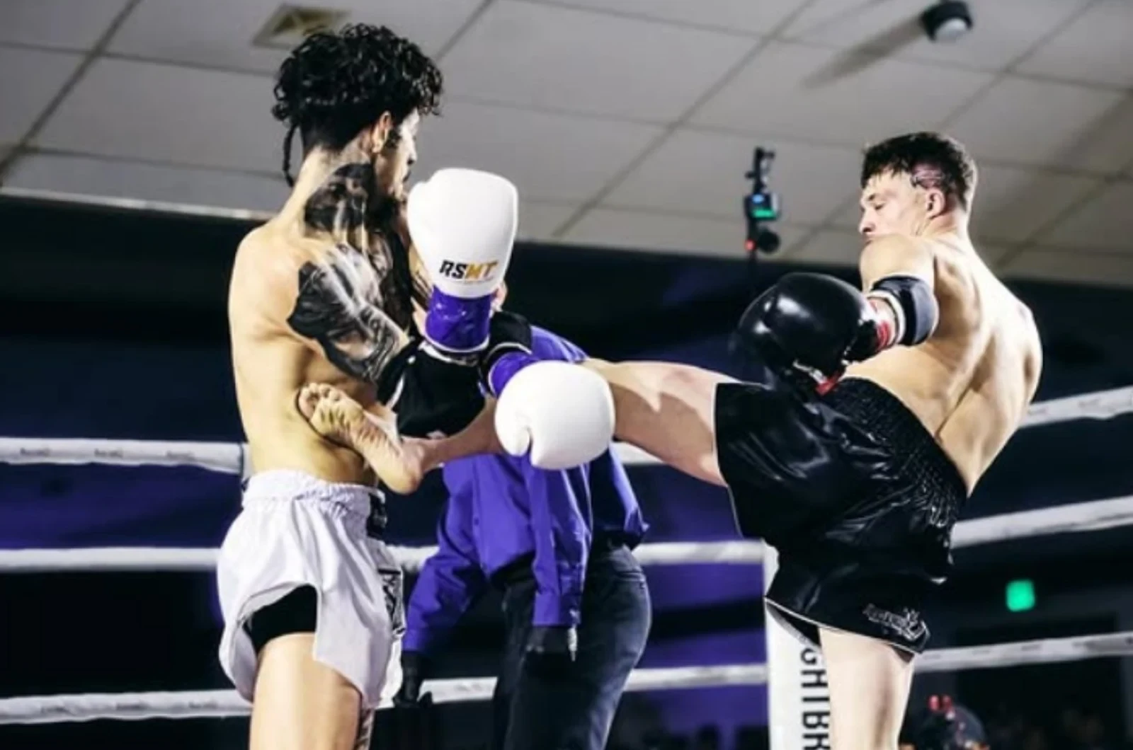 Adult martial arts training